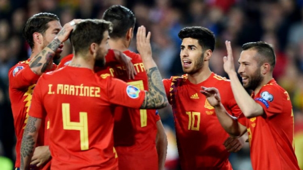 Spanyol Tetap Berada Di Puncak Grup Nations League Setelah Menang Tipis Atas Swiss Di Madrid